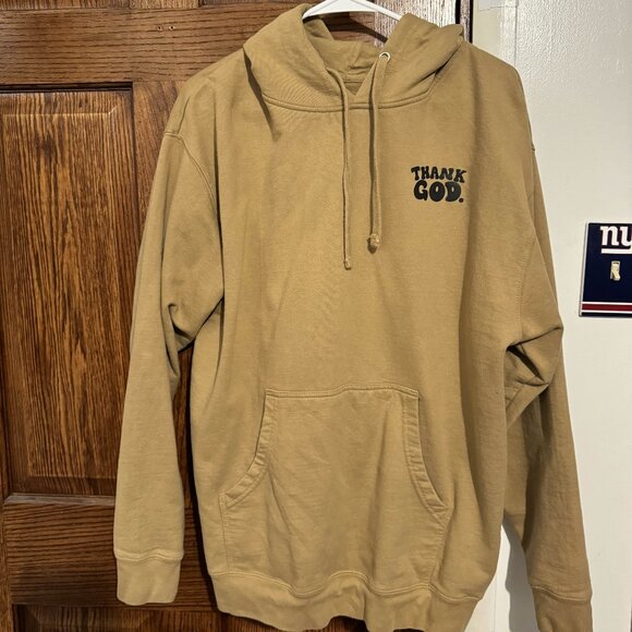 'Thank God' brand hoodie (New) (Large) - Picture 1 of 2